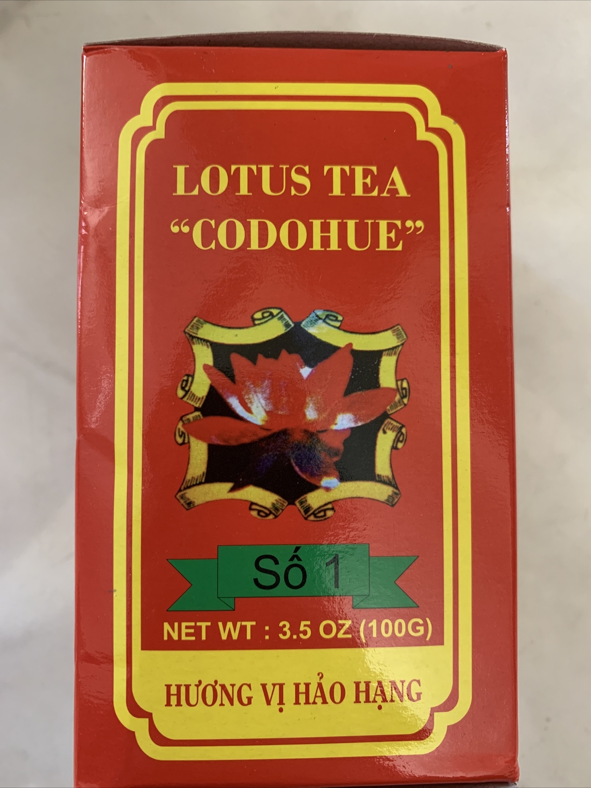 Lotus Green Tea - Tra Man Sen Co Do Hue 3.5oz 100g Product Of Việt Nam gallery