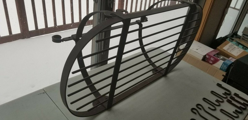 Pot & Accessory Rack Rustic Traditional Oval Ceiling Unique Quality Heavy Duty gallery