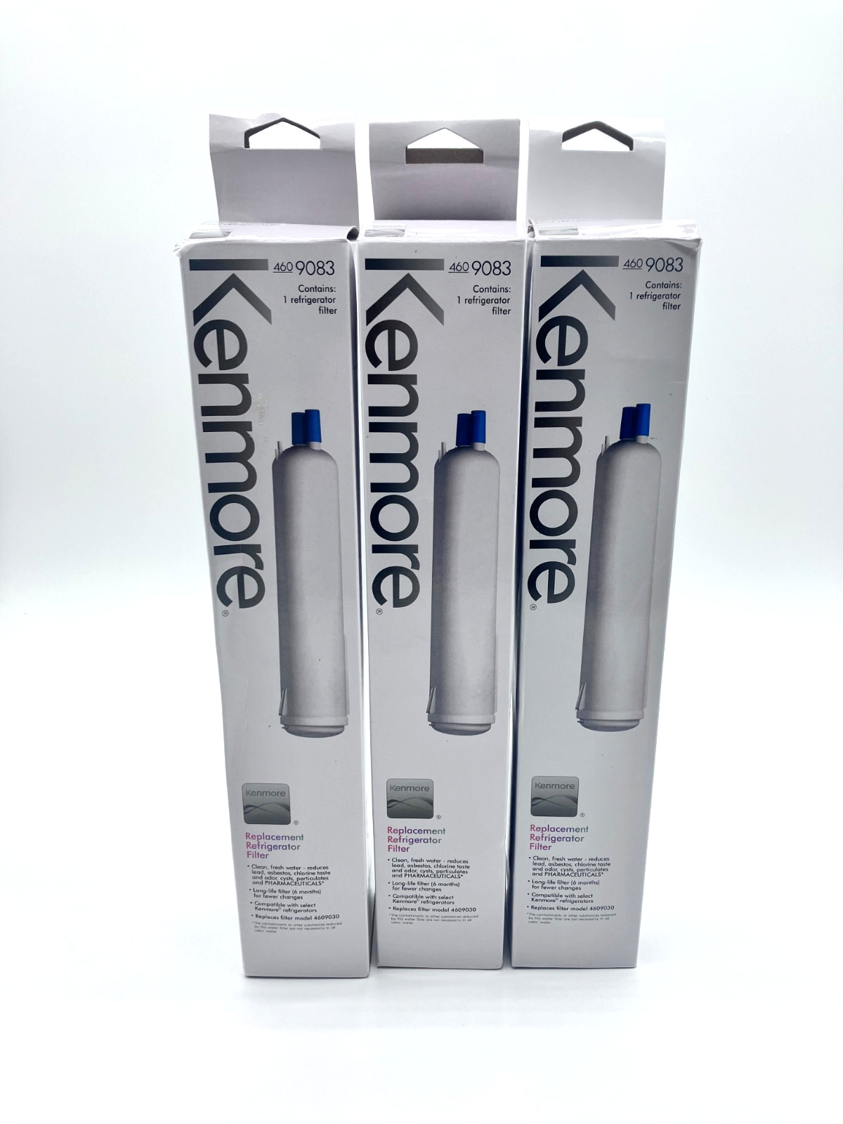 x3 Genuine Kenmore 460-9083 Replacement Refrigerator Water Filters Carbon Block gallery