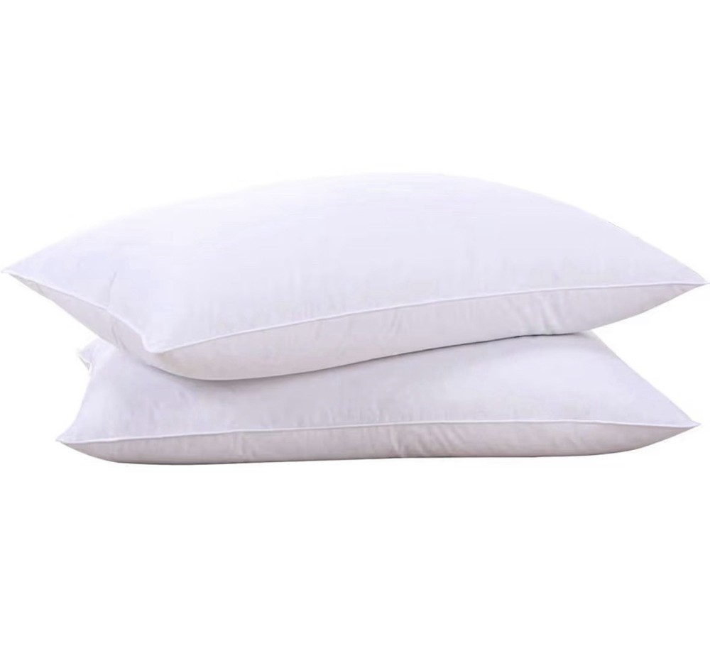 Goose Feather and Down Bed SleepingPillows King Size Set of 2, Hotel Collection