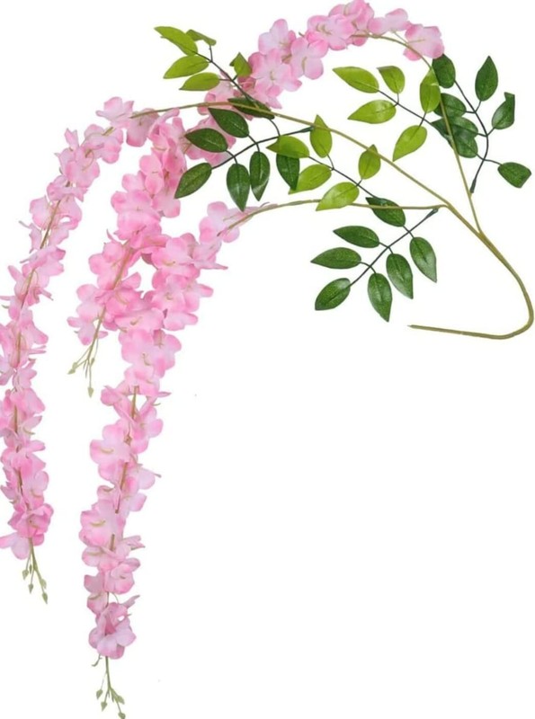 Artificial Hanging Flowers for Ceiling Balcony Home Party Decor Wall Decoration gallery