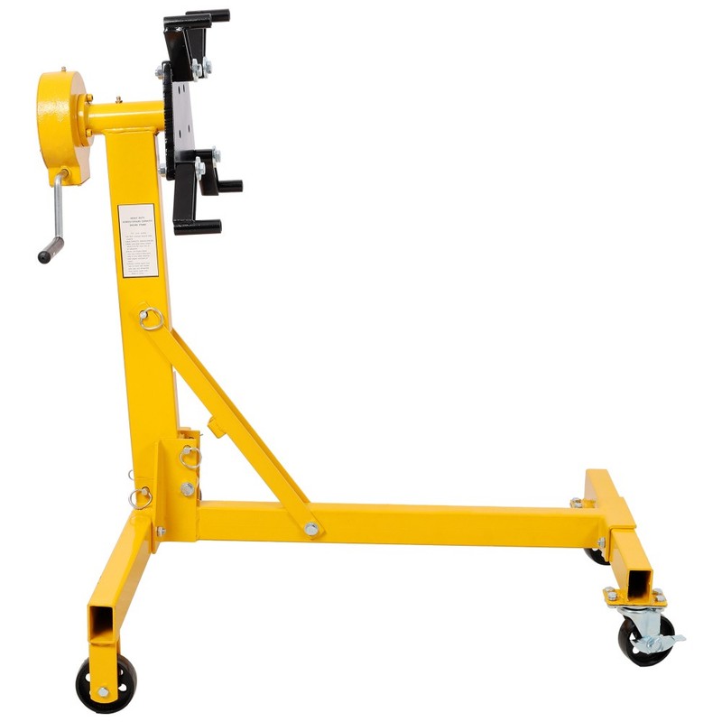 1000lbs Folding Engine Stand Geared Rotating Head 360 Degree Adjustable Mounting gallery