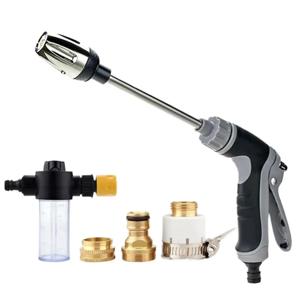 Aquoxis Cordless Cleaning Device Converts Garden Hose to Pressure Washer gallery