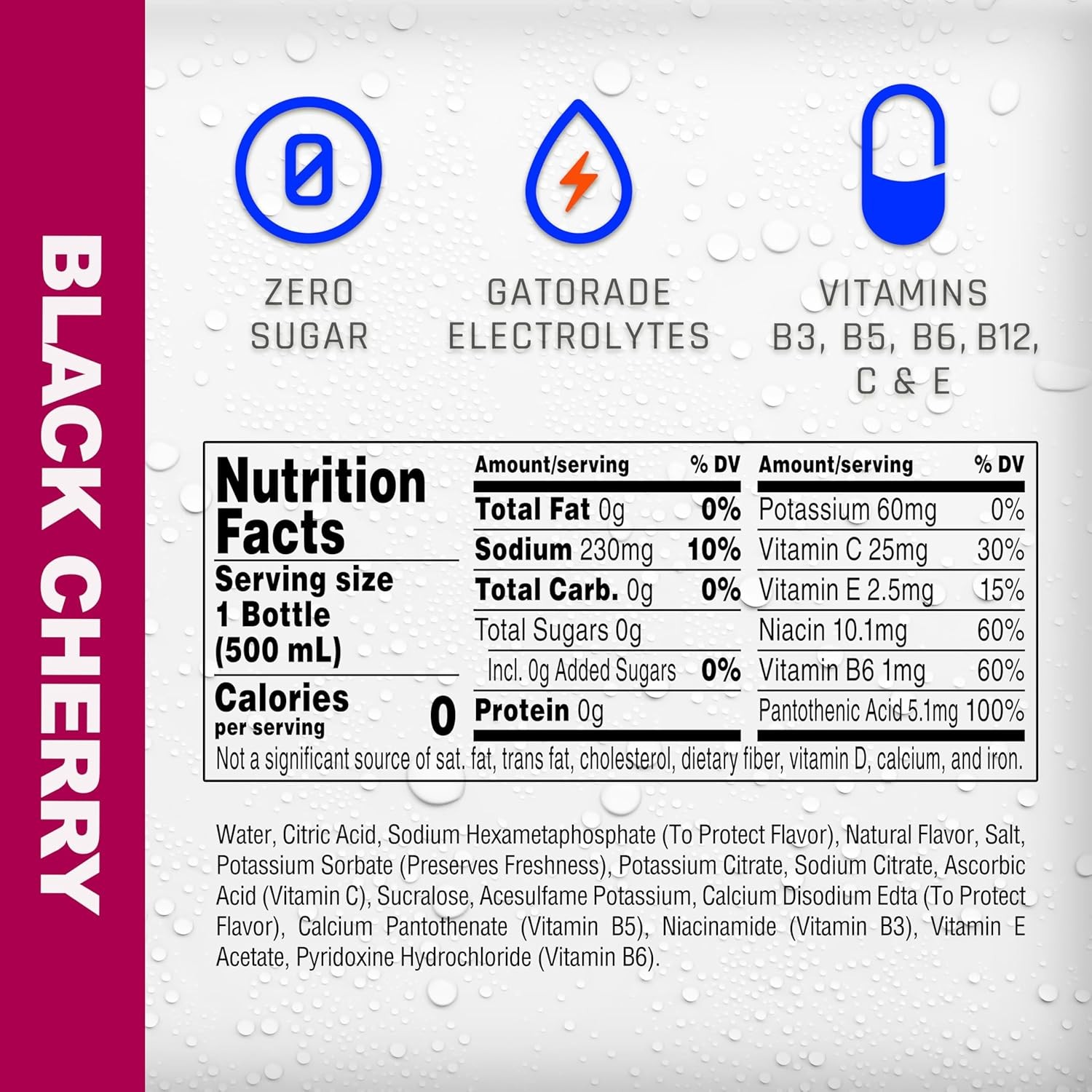 Propel Strawberry Lemonade Zero Calorie Sports Drinking Water with Electrolytes gallery