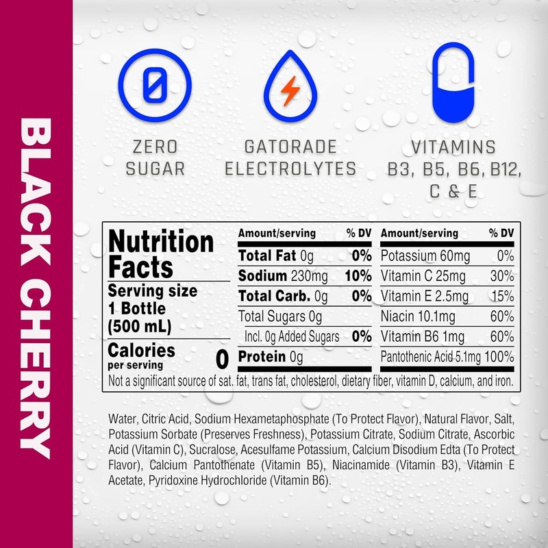 Propel Strawberry Lemonade Zero Calorie Sports Drinking Water with Electrolytes gallery