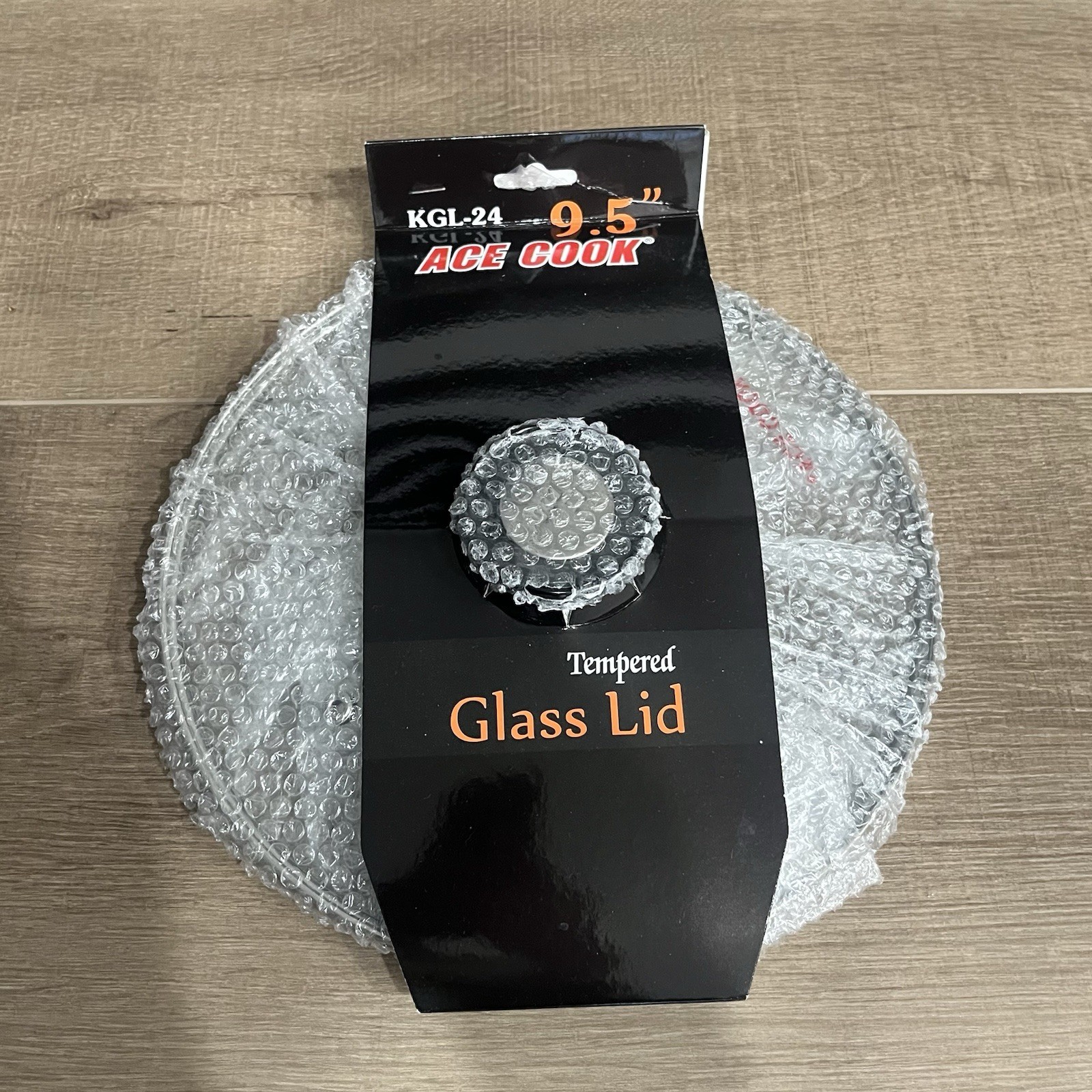 9.5” Ace Cook Tempered Glass Lid for Pan Replacement Cover KGL 24 NEW gallery