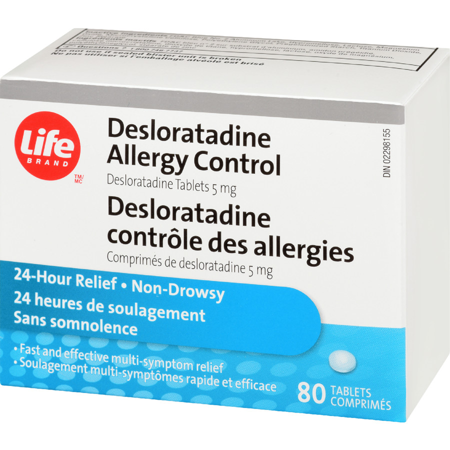 Life Brand Desloratadine Allergy Control 80 Tablets gallery