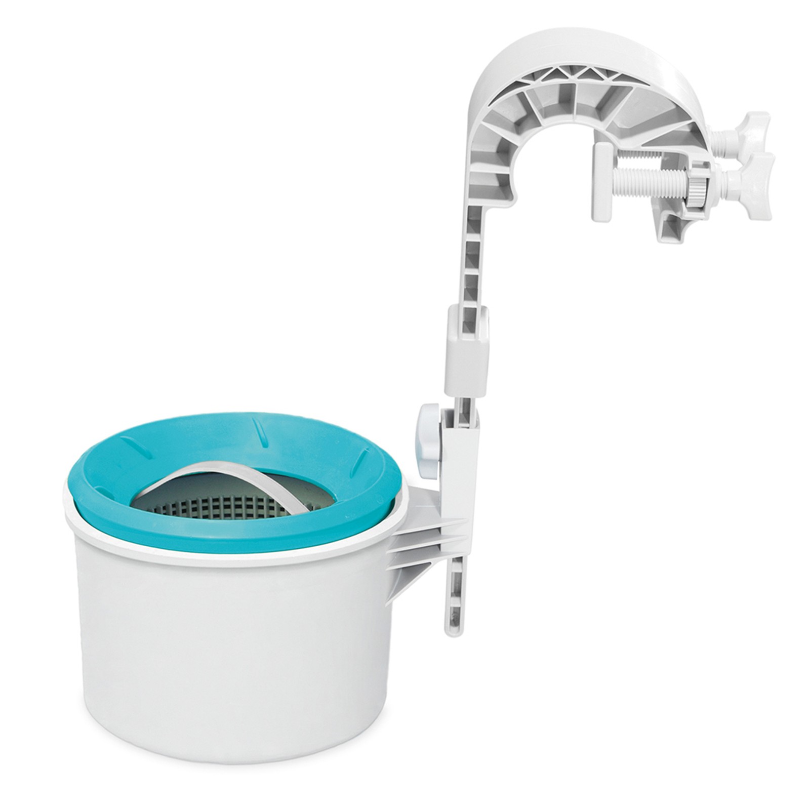 Intex Deluxe 800 GPH+ Wall-Mounted Swimming Pool Surface Automatic Skimmer(Used) gallery