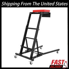 400LB Adjustable Height Auto Creeper |Capacity, 6 Wheels, Foldable Frame