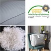 Standard Goose Feather Down Pillow 100% Soft Cotton Cover Bed Pillow Sleeping gallery