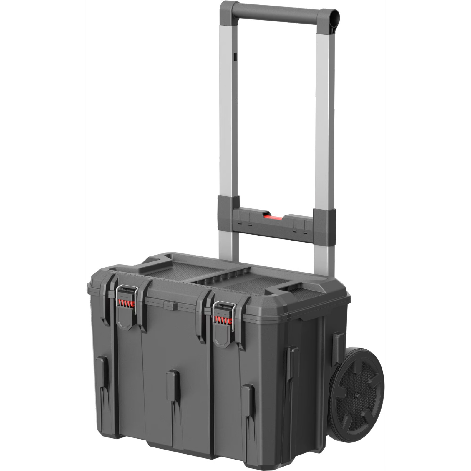 Hyper Tough Hyper Stack Heavy Duty 3 Piece Modular Rolling Toolbox System, Black gallery