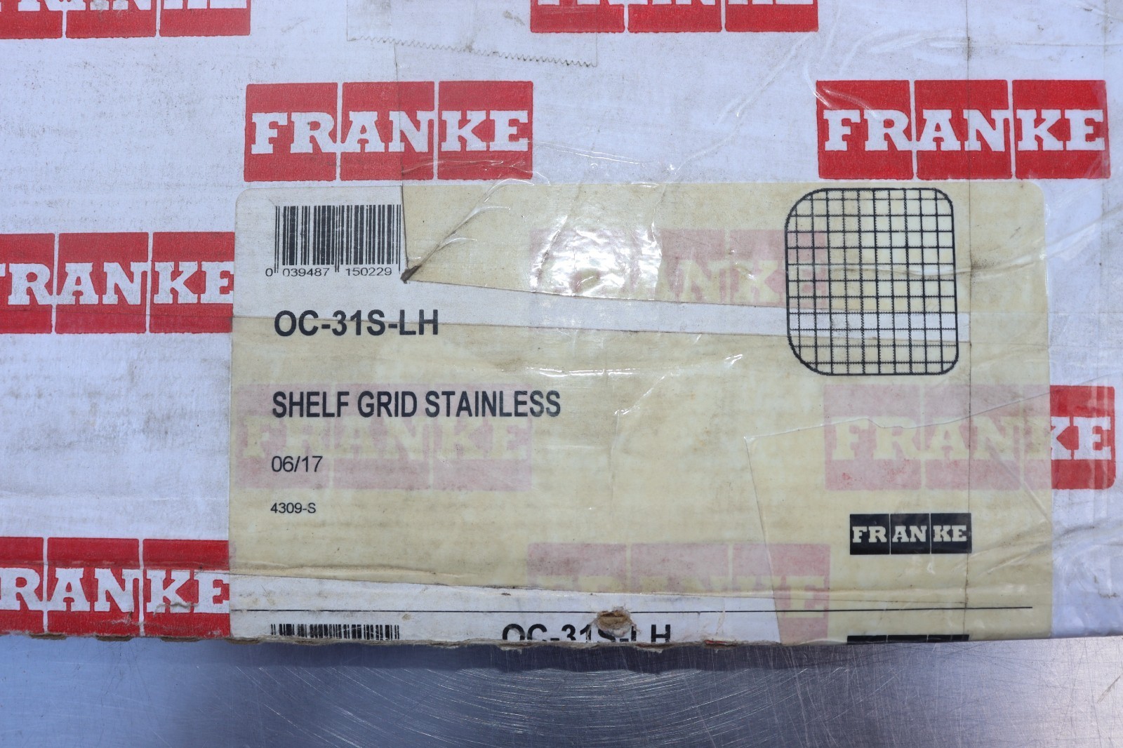 Franke Orca OC31CLH Kitchen Sink Bottom Grid In Stainless Steel gallery