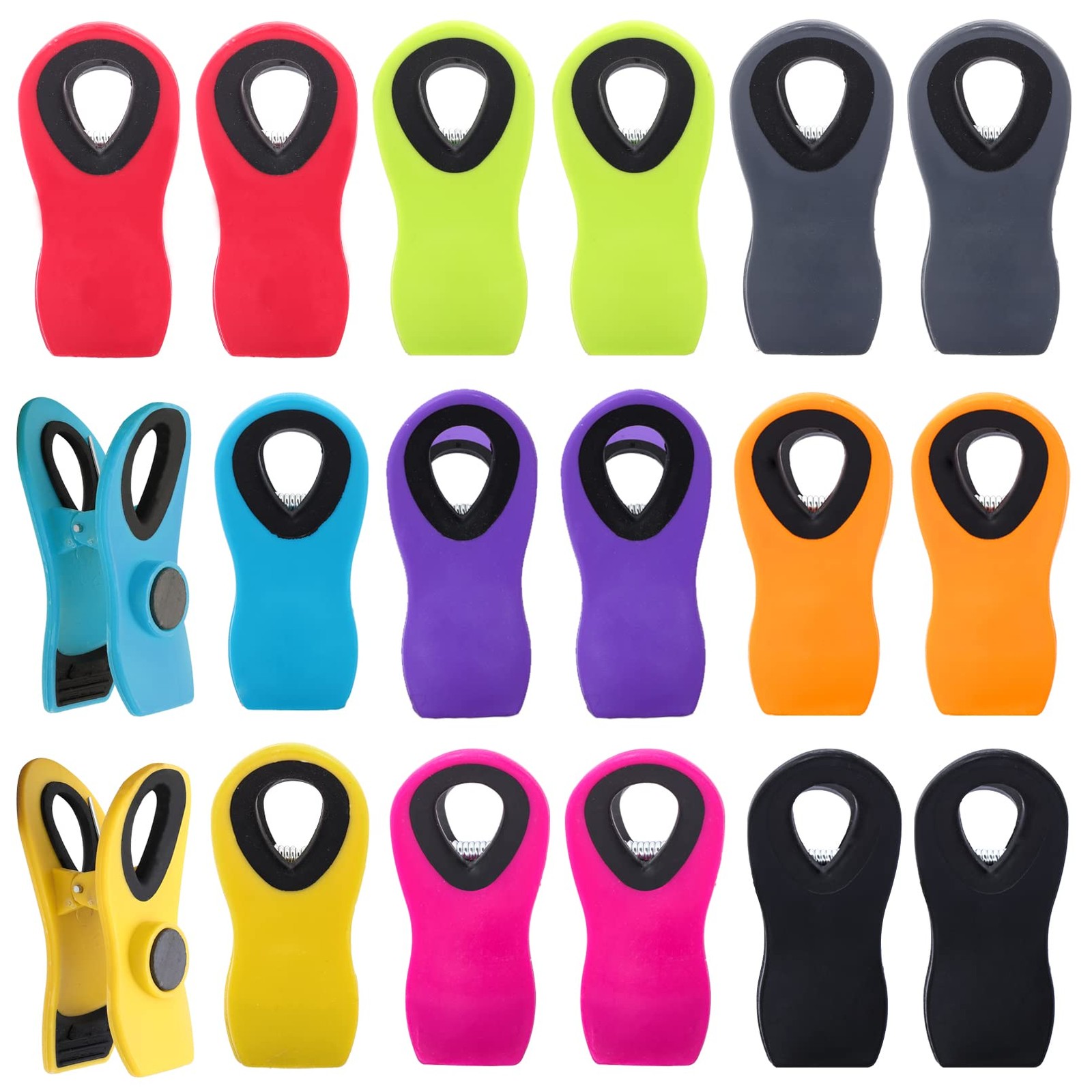 2.76 inches, Red, Rose Green, Yellow, Purple, Black, Orange, Gray, Blue gallery