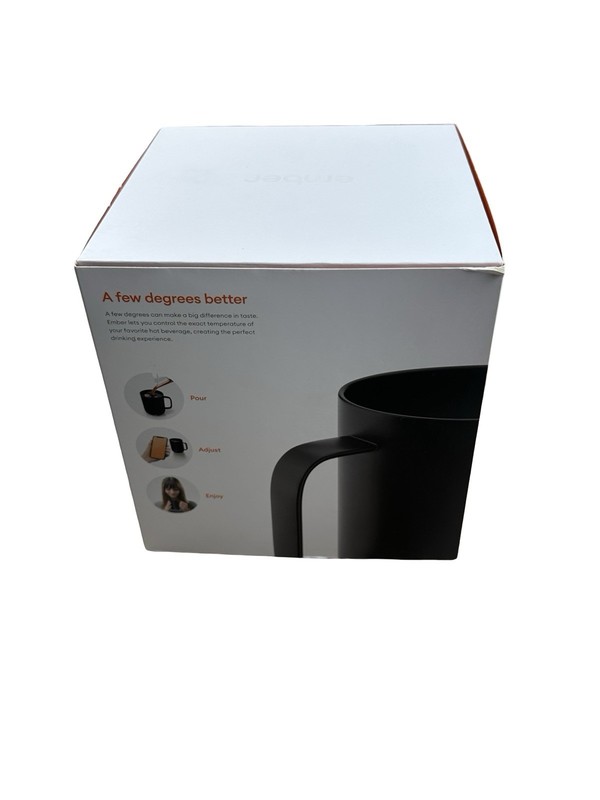 Ember Temperature Control Smart Mug 2 Black 14oz With Logo New Open Box gallery