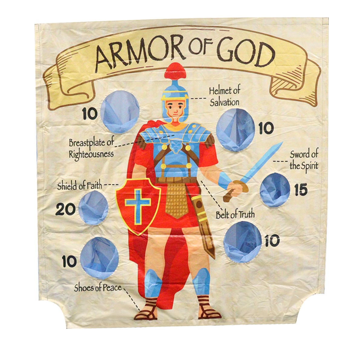 Replacement Inflatable Air Frame Game Vinyl Panel 5x6 Armor of God Party gallery