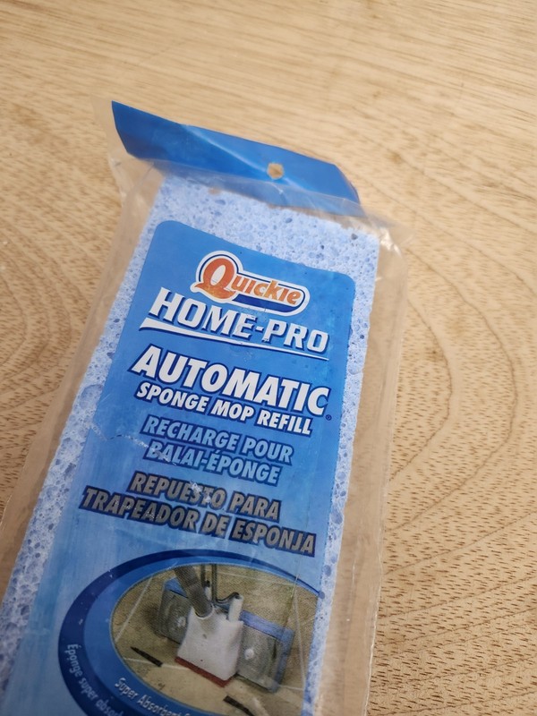 Quickie Sponge Mop #0472 Refill Replacement Blue NIP gallery