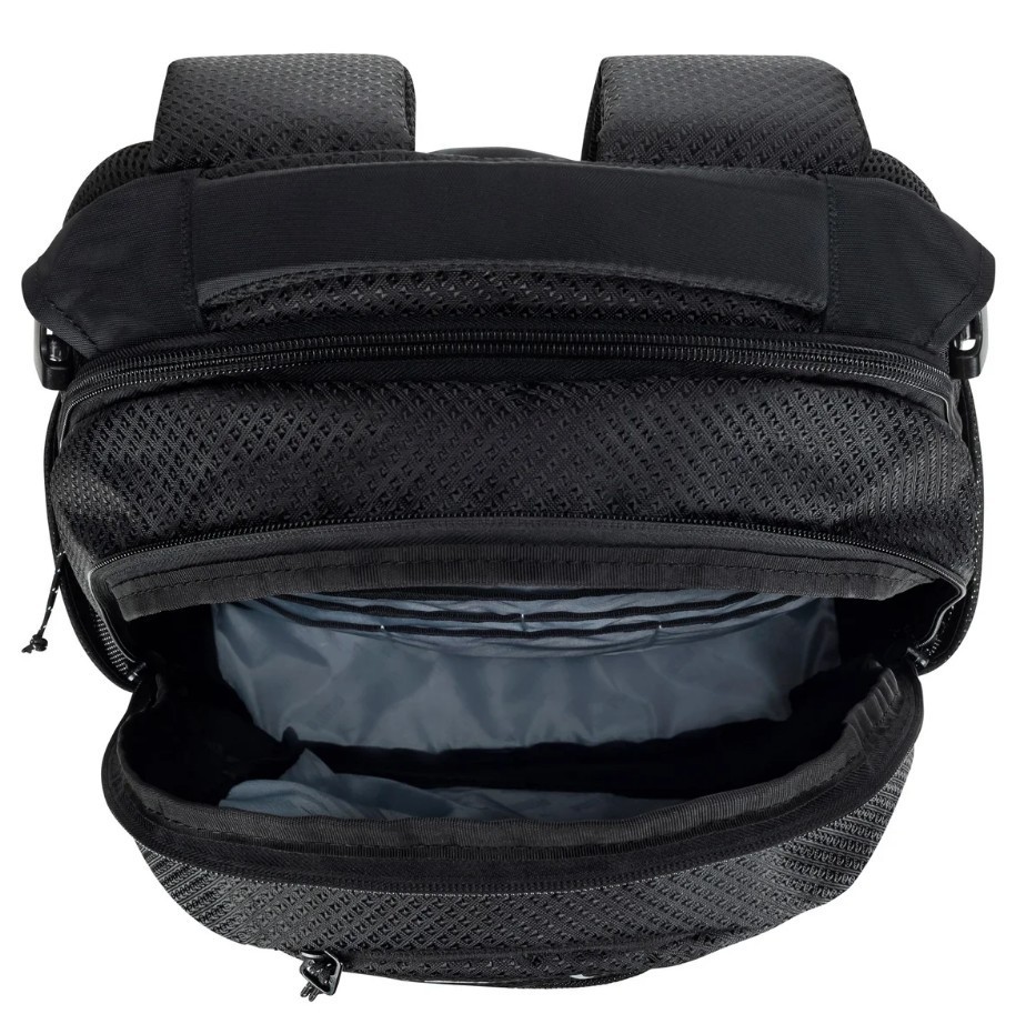 Puma Backpack Challenger 2 Black Pockets Reflective Compression Straps School 4