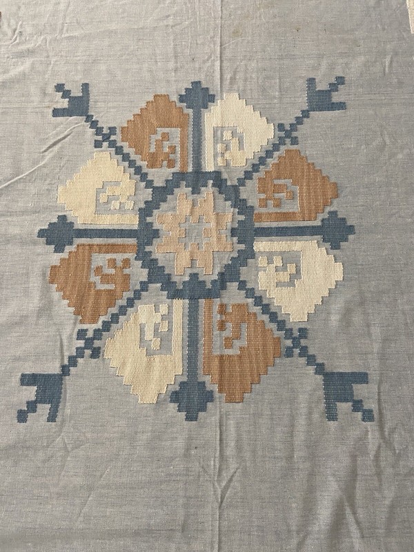 Native Woven Tablecloth Fringed American Tapestry Design 110” x 62” Rectangle gallery