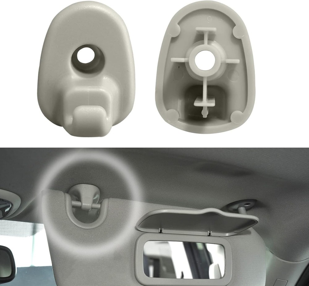2Pcs Car Sun Visor Clip, Compatible With Jeep Liberty 2005-2012 and Dodge Nitro