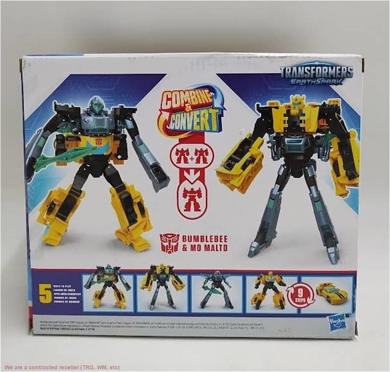 Transformers EarthSpark Bumblebee and Mo Malto Cyber-Combiner SEE DETAILS gallery