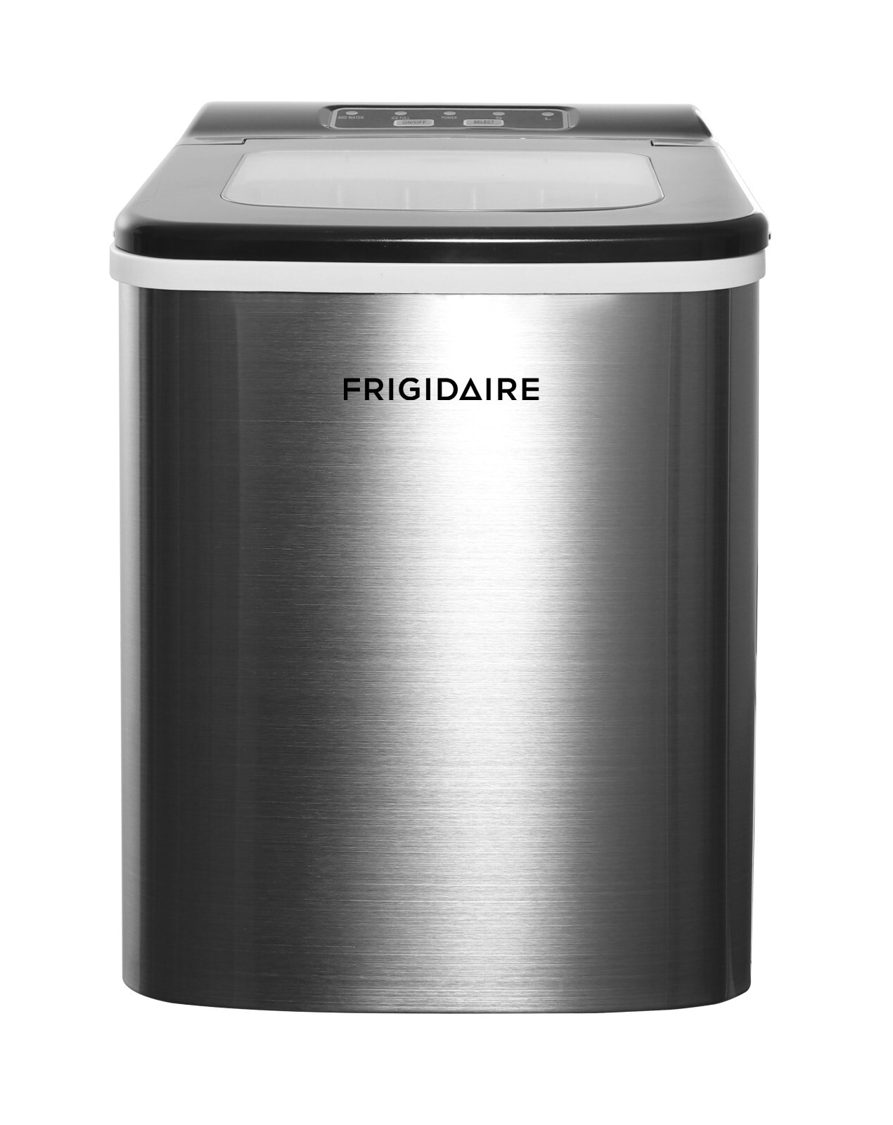 Frigidaire, 26 Lbs. Countertop Ice Maker, Bullet Shaped Ice, Stainless Steel gallery