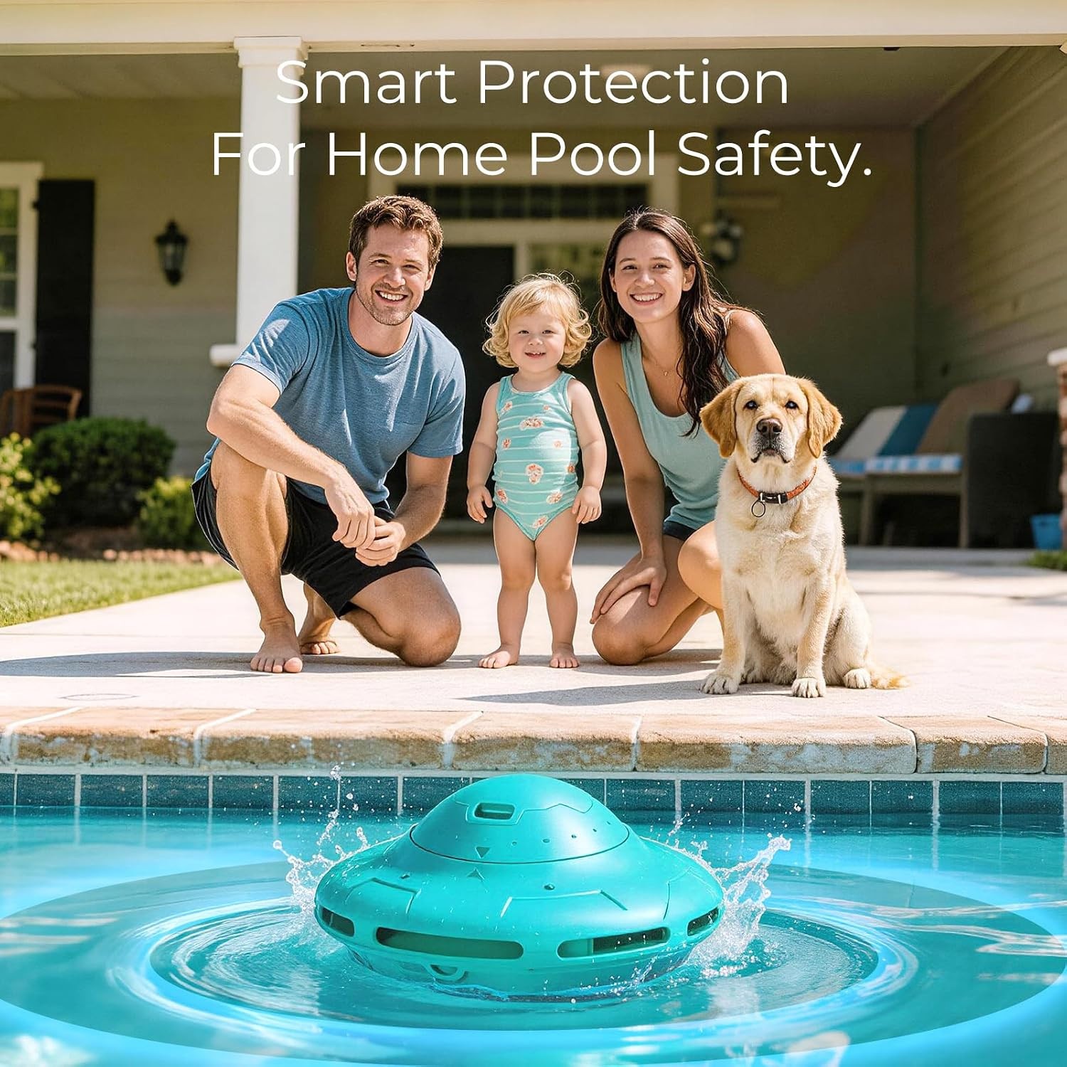 Smart Pool Alarm IN & ABOVE Ground Motion Sensor Wifi Phone App Safety Alerts gallery