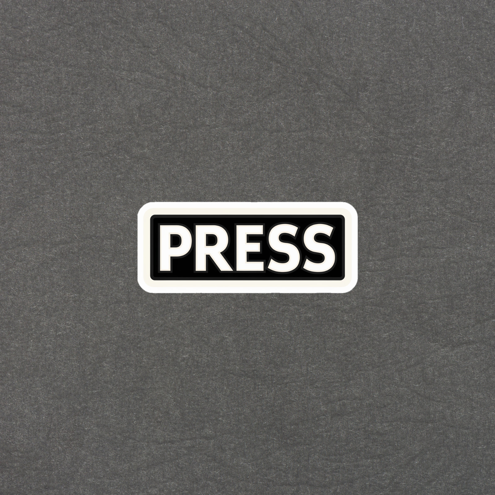 Press Badge Sticker - Journalist Reporter Photography Patch Decal #5495 gallery