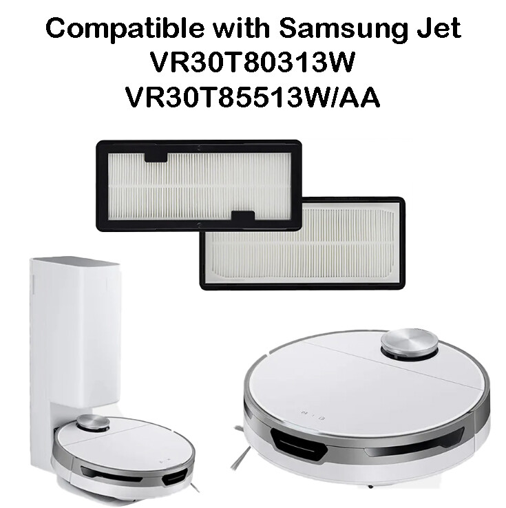 HEPA Filter Set for Samsung Jet Bot Robot Vacuum VR30T80313W VR30T85513W/AA gallery