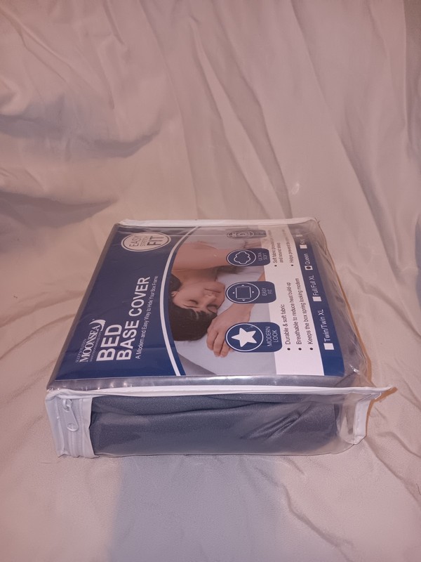 MoonSea Box Spring Bed Base Cover Sheet, Unopened, New With Tag. gallery