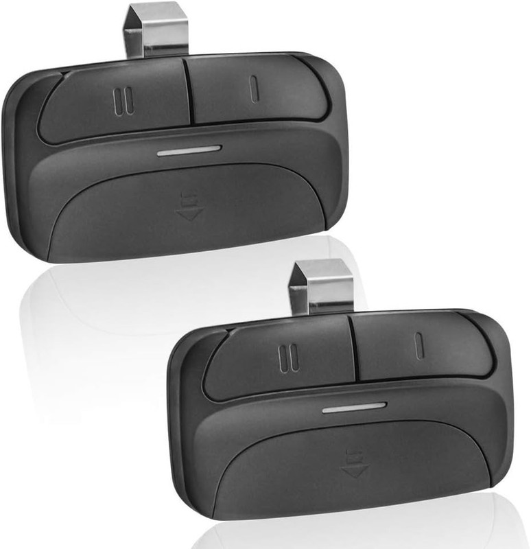 Easy Program Universal Garage Door Remote - Works with Liftmaster, Genie, 2 Pack gallery