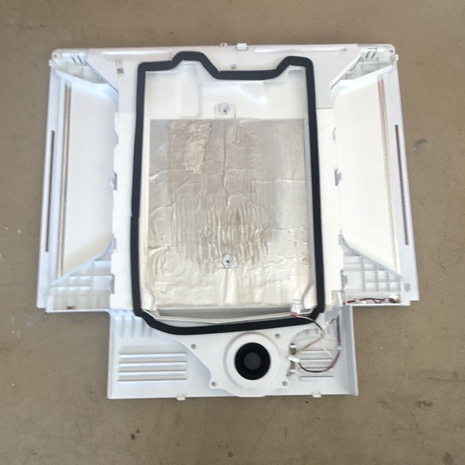 GE Profile Fresh View Air Tower w/ Fan & LED White Plastic MPN 0060859295 gallery
