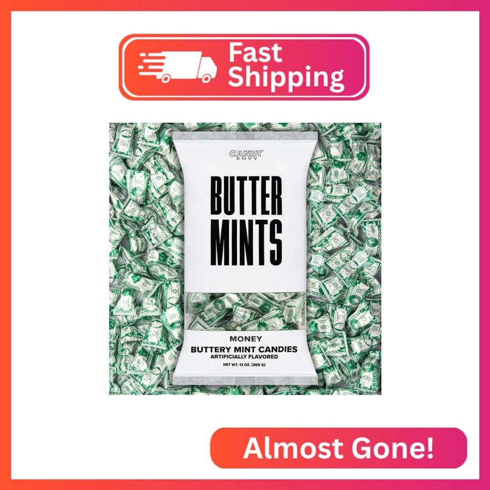 Candy Envy - Money Buttermints - 13 oz. Bag - Approximately 100 Individually Wra gallery