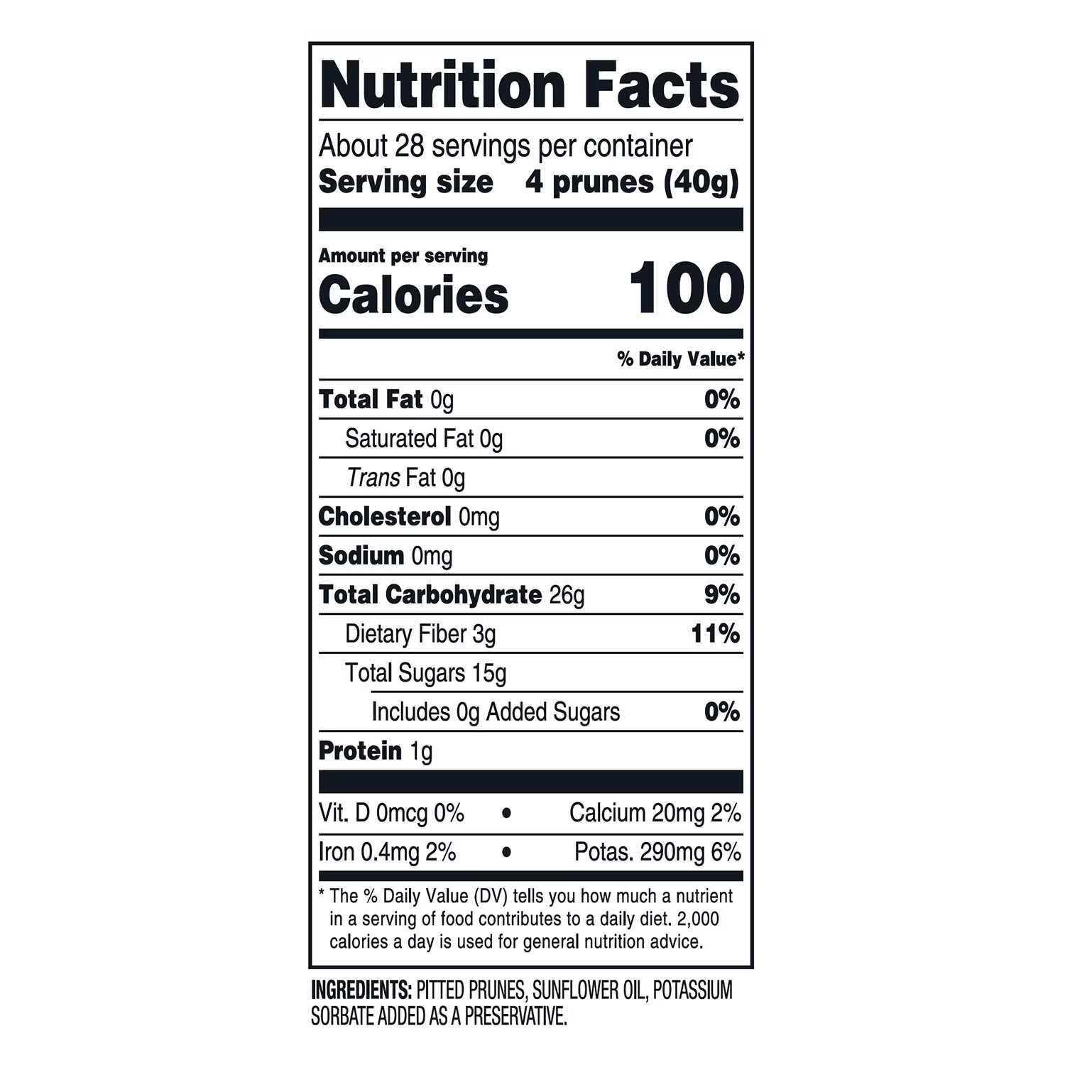 2 PACK - Member's Mark Dried Pitted Prunes, 40 oz (Total 80 oz) gallery