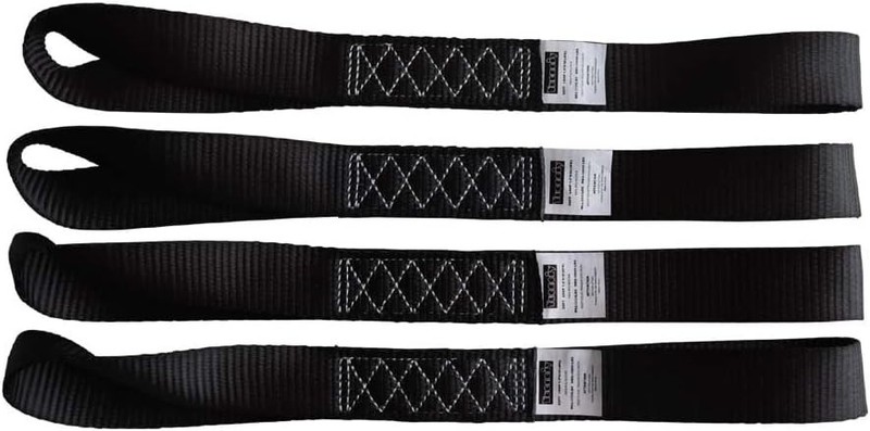 Soft Loop Tie Down Straps 4PK Motorcycle Loops Straps 1.5” x 18” x 10000 LBS gallery