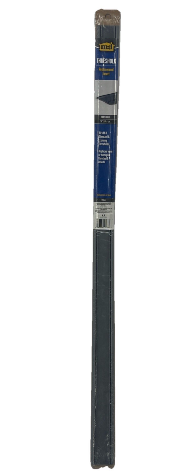M-D Threshold Replacement Insert Gray Vinyl 13466 36”/ 91,4 Cm {C5} gallery
