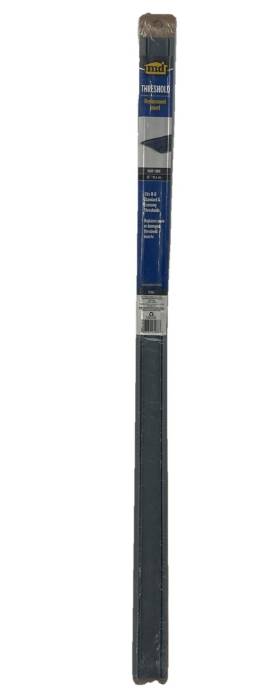 M-D Threshold Replacement Insert Gray Vinyl 13466 36”/ 91,4 Cm {C5}