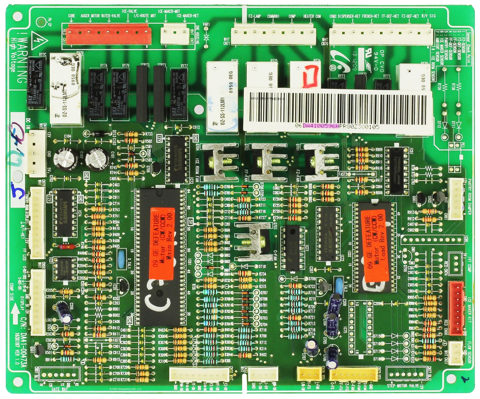 Samsung Refrigerator DA41-00596H Main Board gallery
