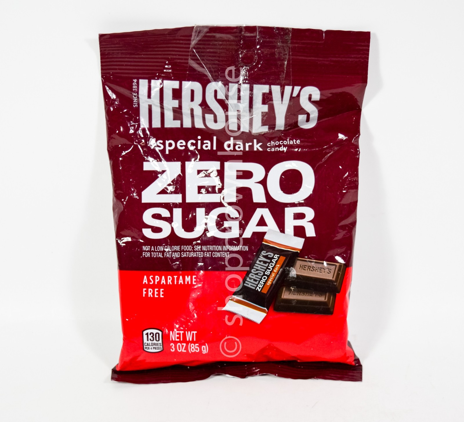Hershey's SPECIAL DARK ZERO SUGAR Chocolate Candy Aspartame Free 3oz 08/2026 gallery