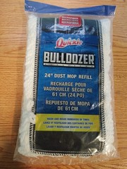 Quickie BULLDOZER Microfiber 24″ Dust Mop Refill #0694M