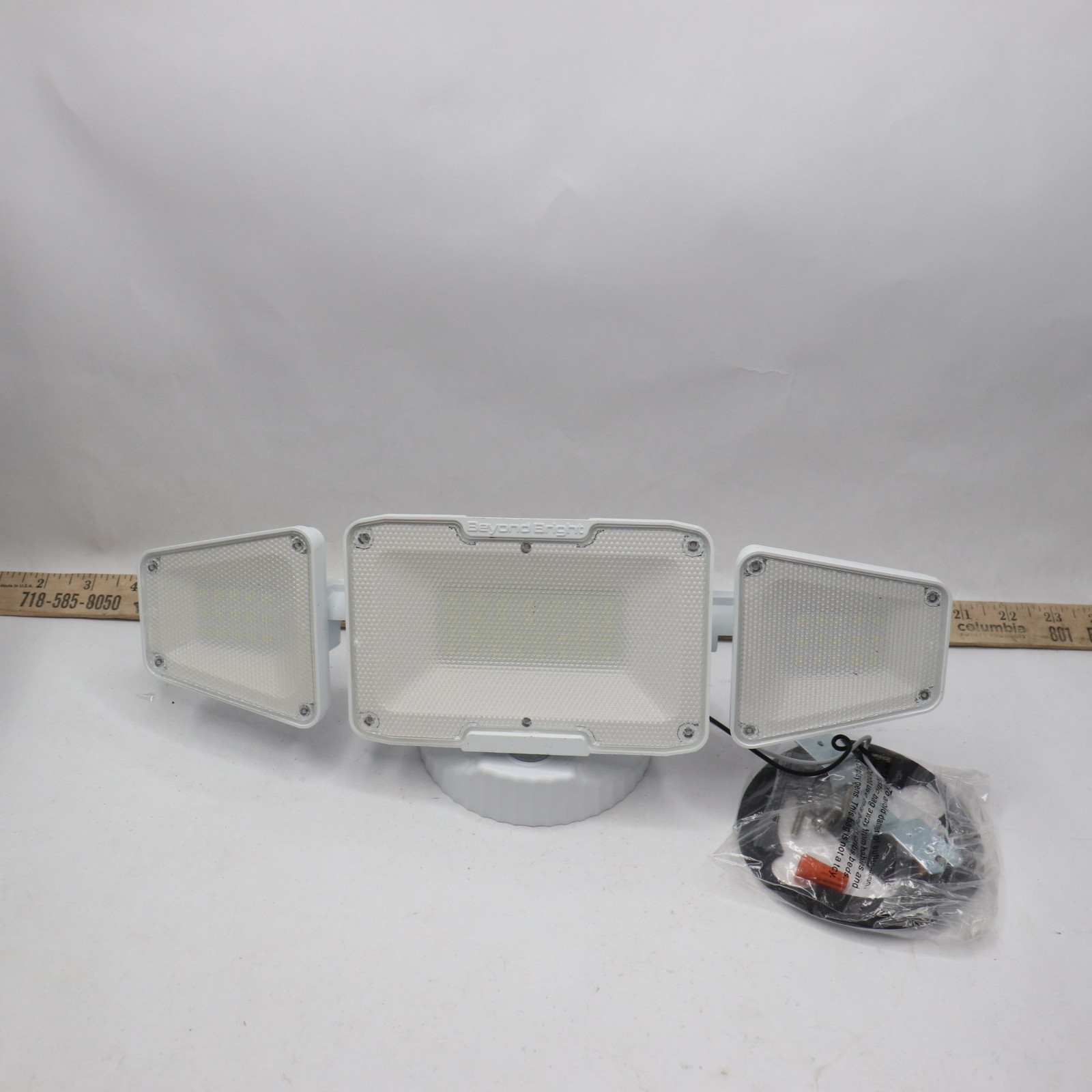 Ontel Beyond Bright Motion Activated Wired LED Flood Light BBFL-PKG-03-0721-200 gallery