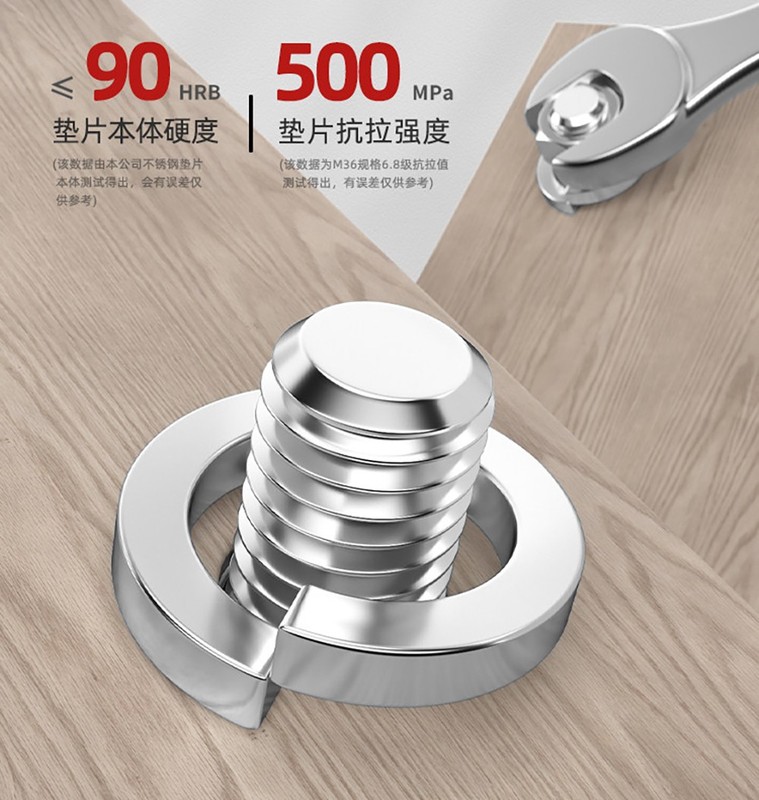 A2 Stainless Steel Split Spring Lock Washers DIN 127B Metric M2-M30 GooBetter gallery