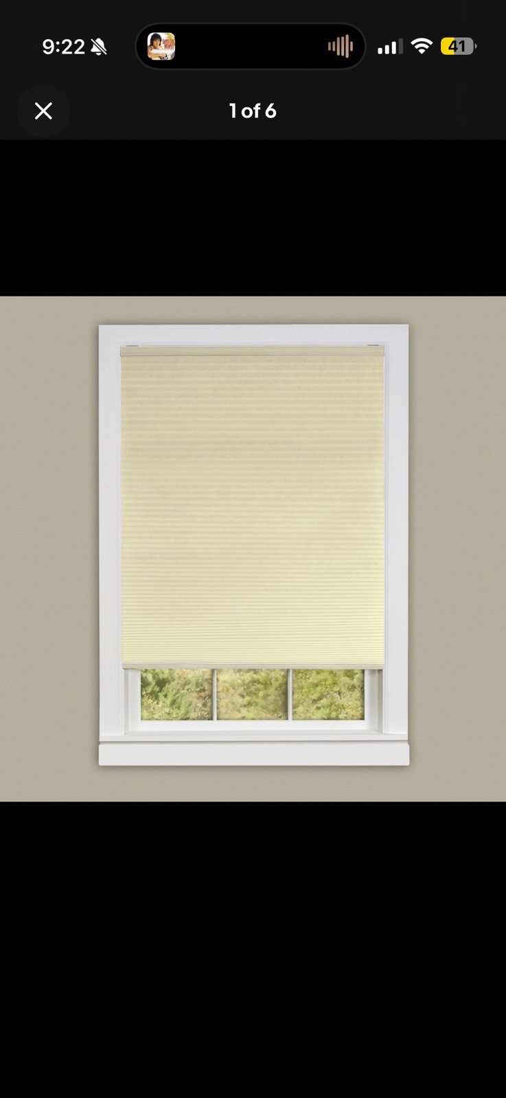 Cordless Light Filtering Cellular Pleated Window Shades - 27 Inch Width, 64 I... gallery