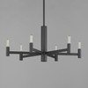 Maxim Lighting 21366BK Emana 6 Light 25.5 inch Black Chandelier Ceiling Light gallery