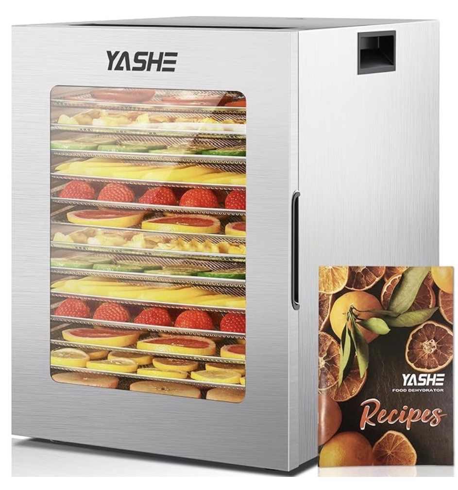 Food Dehydrator Machine, 14 Stainless Steel Food Dryer, 10 Presets, 48H Timer gallery