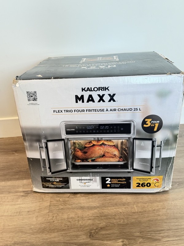 Kalorik Maxx flex-Sync 26-Quart Digital Air Fryer Oven 3 in 1 oven 25L w/14 Acce gallery