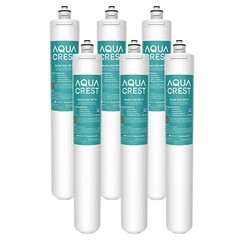 AQUA CREST I2000 Water Filter, Replacement Cartridge for Everpure i2000,6 Pack
