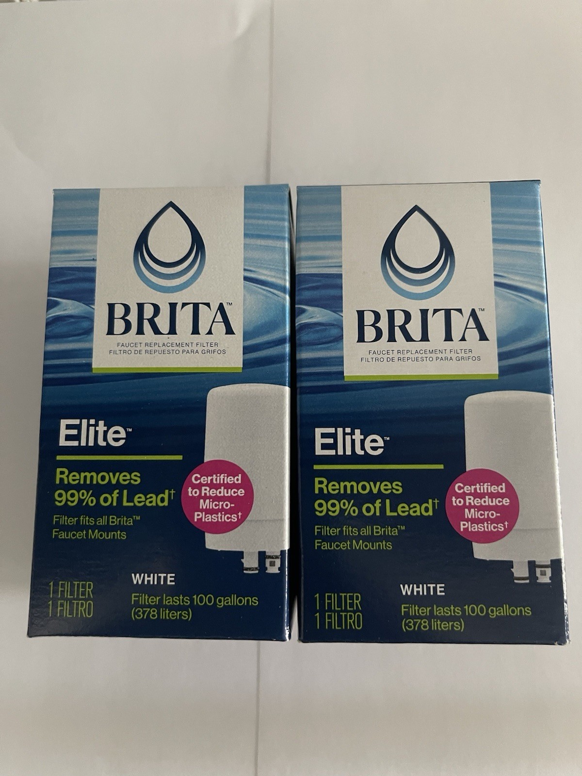 Brita Elite Faucet White Replacement Filter - 2 Pack gallery