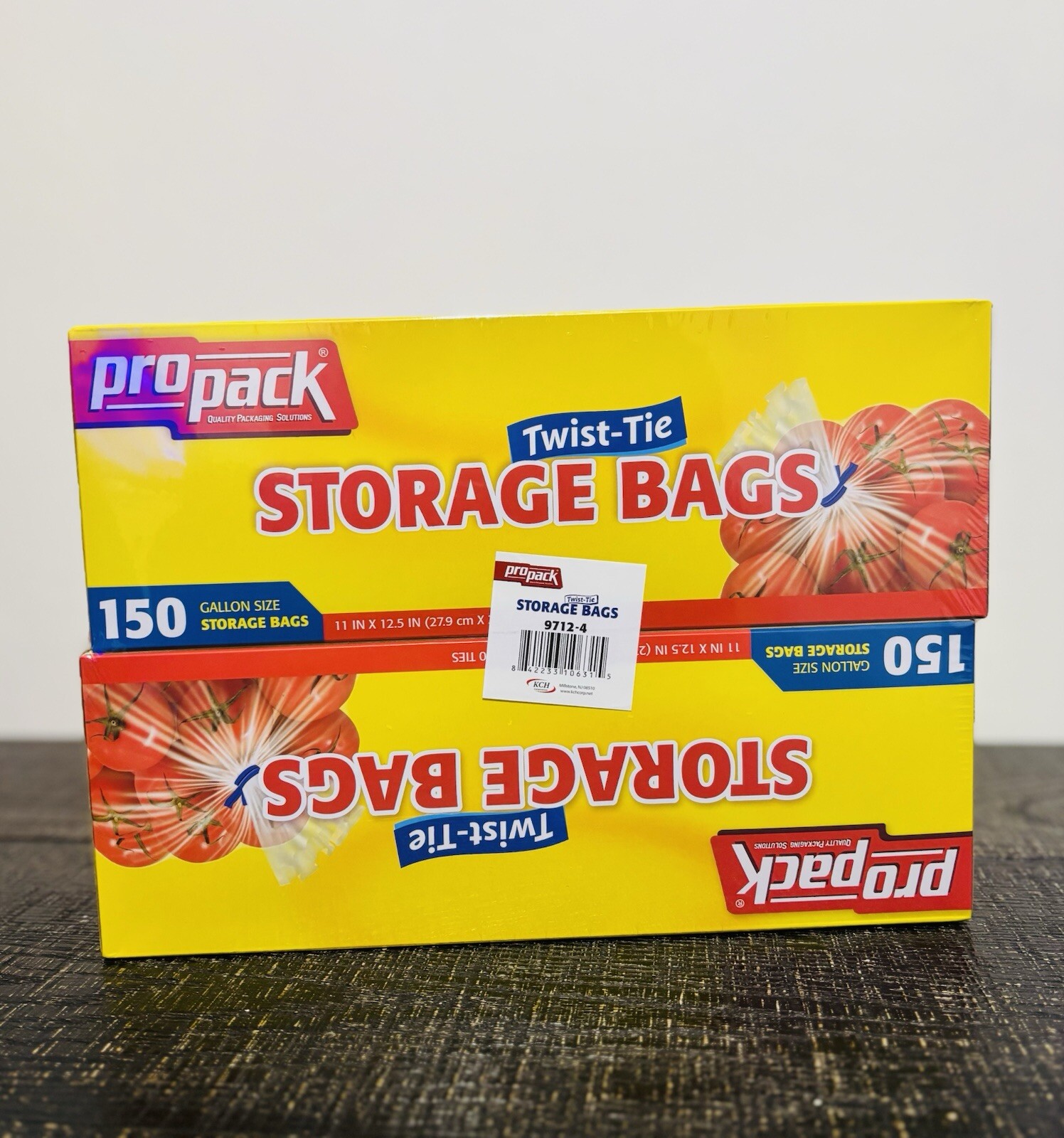 ProPack Disposable Plastic Storage Bags With Tie, 1 Gallon Size 600 Bags 4 Packs gallery