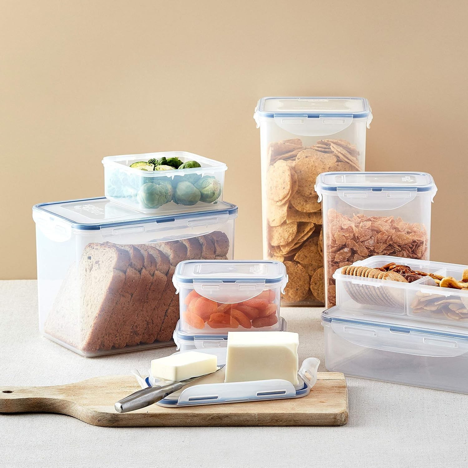 LOCK & LOCK Easy Essentials Pantry Food storage containers with lids / Pantry gallery