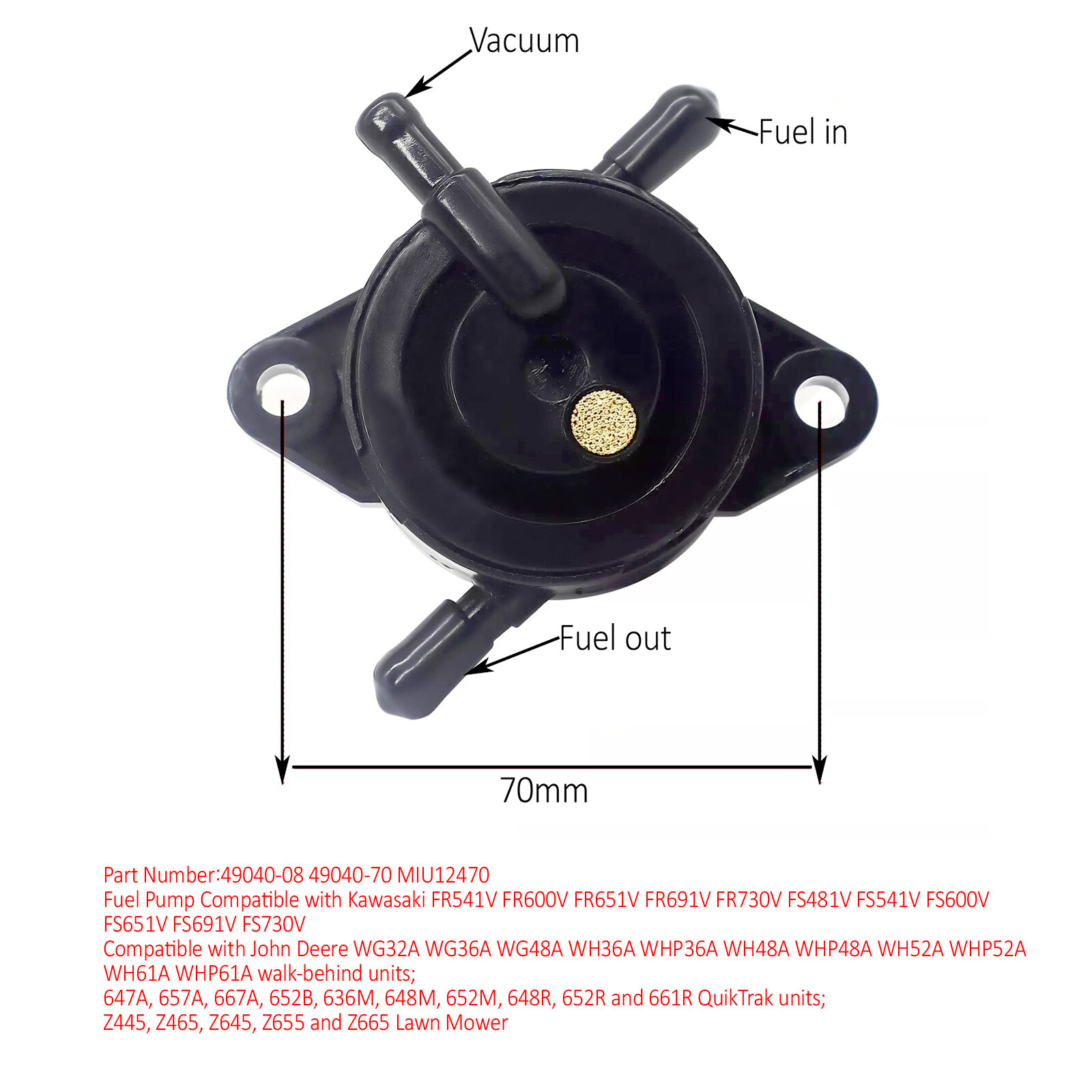 For Specific Kawasaki FR651V FS651V Engines 15004-0828 150040986 Carburetor Carb gallery